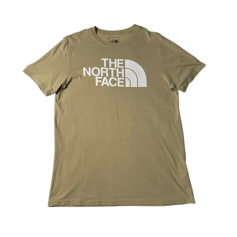 The North Face Tan Graphic Logo Tee Medium Gorpcore